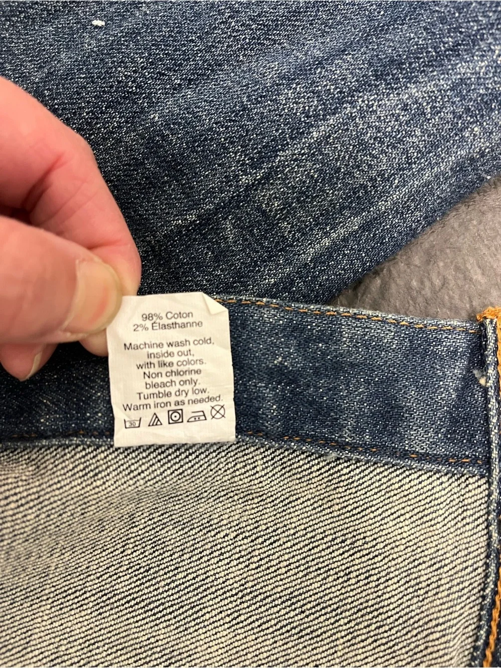 J. Crew Distressed Blue Denim Shirt Jacket